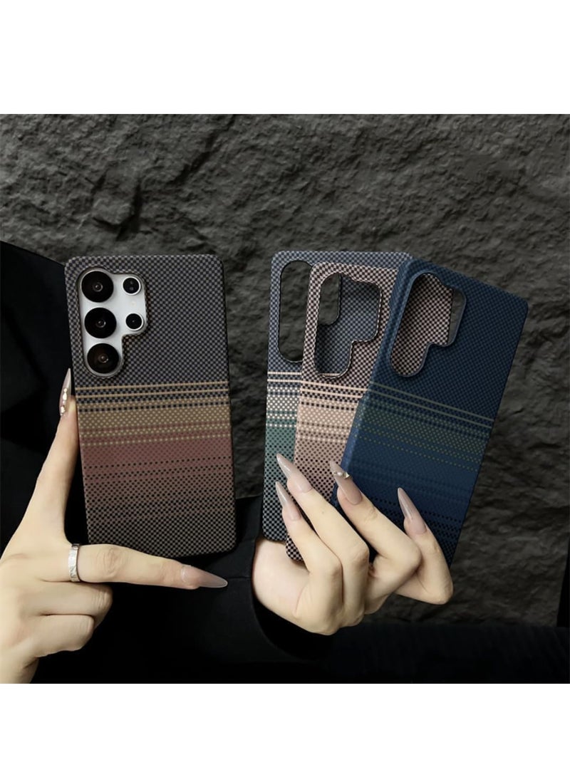 Adando Compatible with Samsung Galaxy S26 Ultra Case, Ultra-Thin and Lightweight, Semi-Enclosed Frameless, Slim Carbon Fiber, Case for Samsung S26 Ultra Shockproof Strong Magnetic Cover, Wireless Charging (Sunset) - Image 5